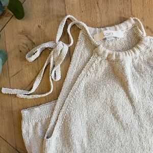 High Neck Knit Tank from LOFT